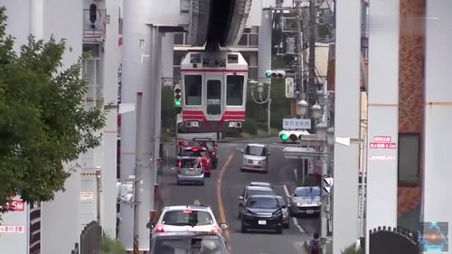 日本奇特的悬挂式轨道交通,列车居然在轨道下方运行